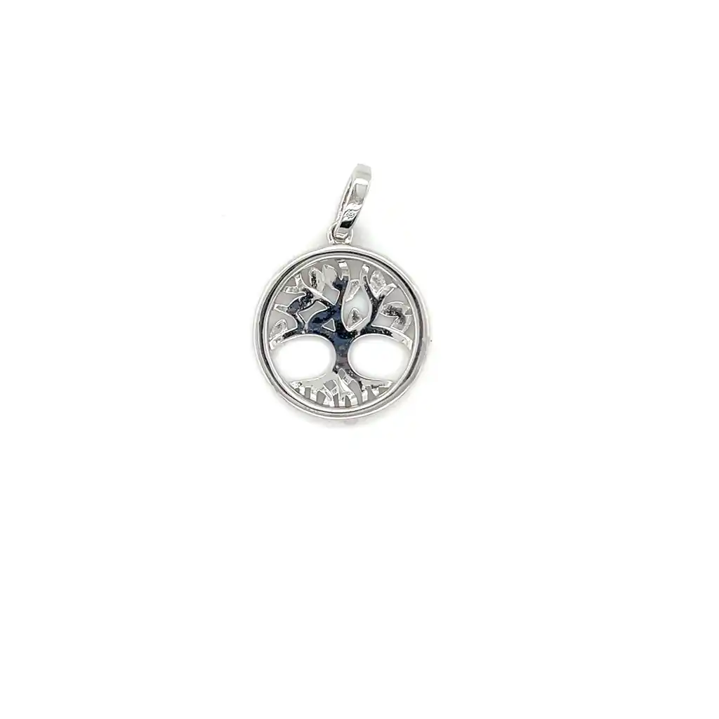 Hanger levensboom bezet met zirkonia's-2