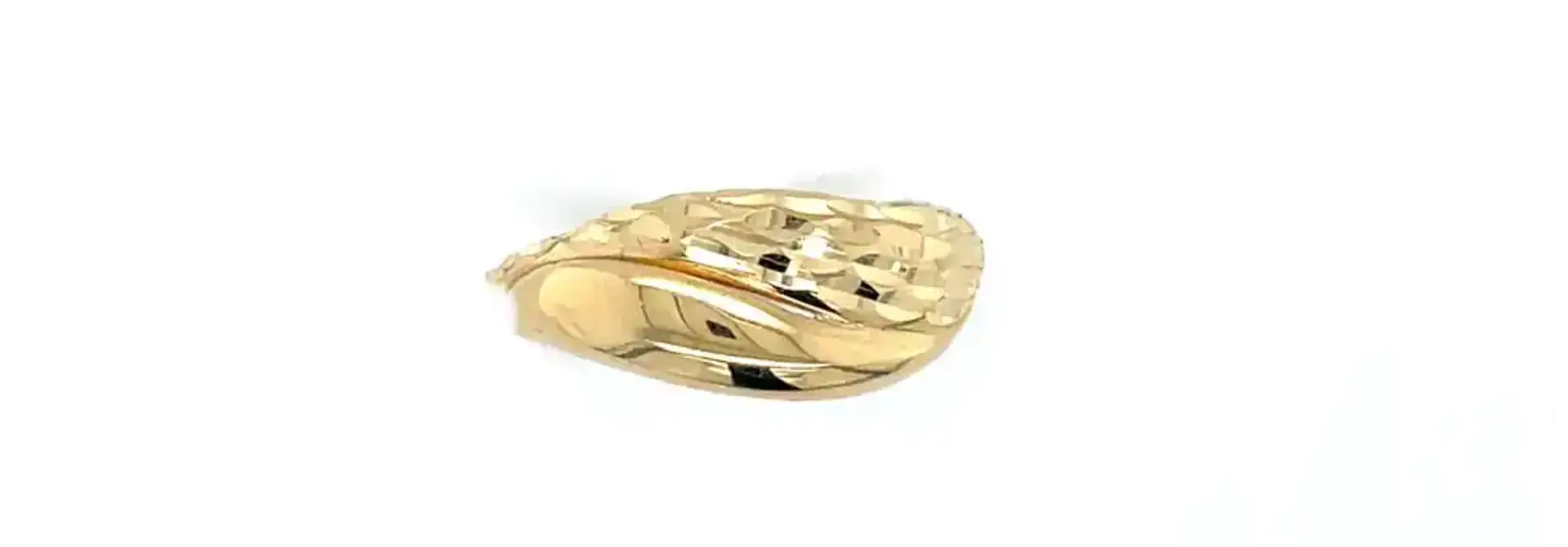 Ring diamond cut golf