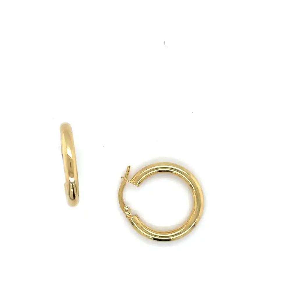 Oorbellen hoops glad Ø15.5mm-1