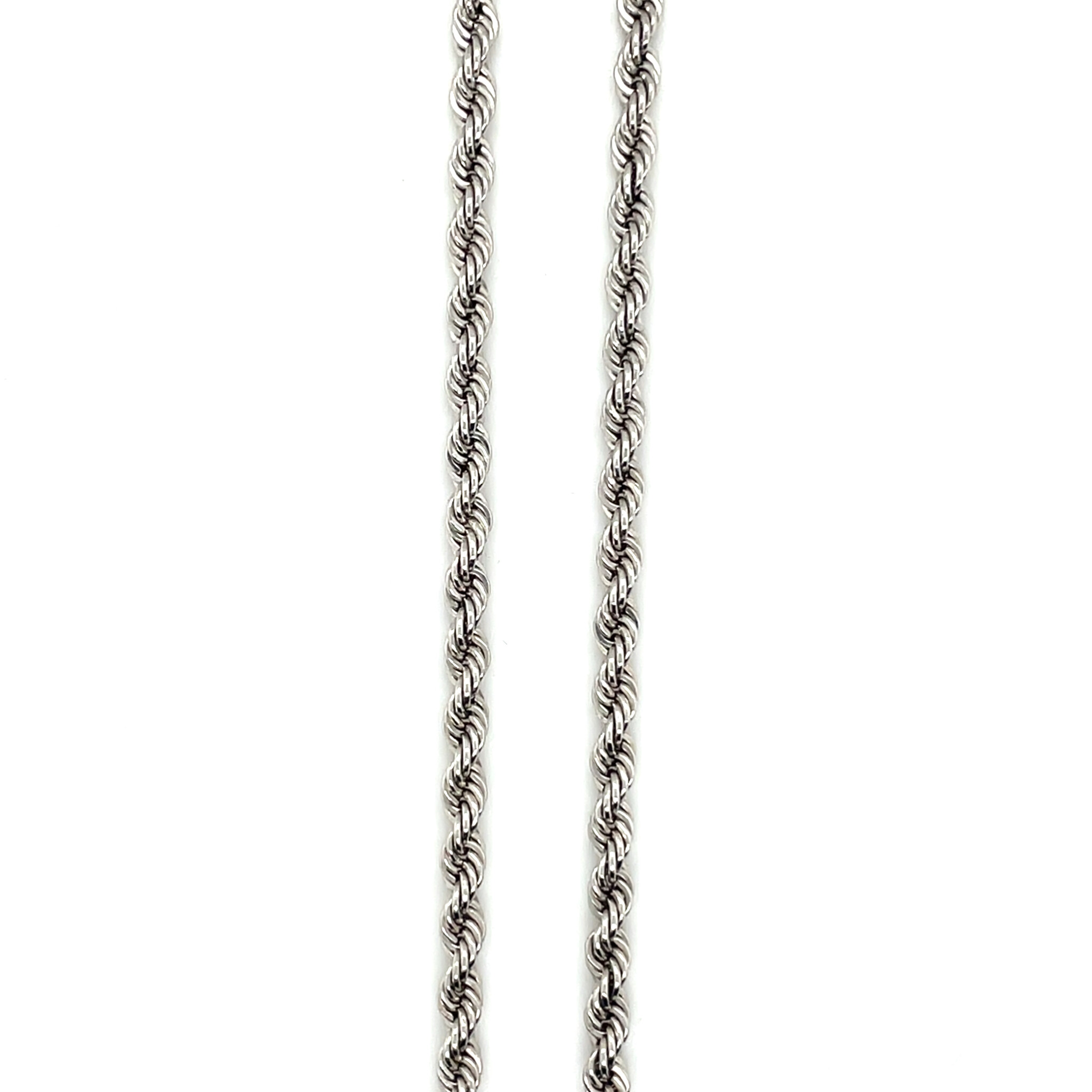 Ketting rope witgoud 71 cm - 3.5 mm-1