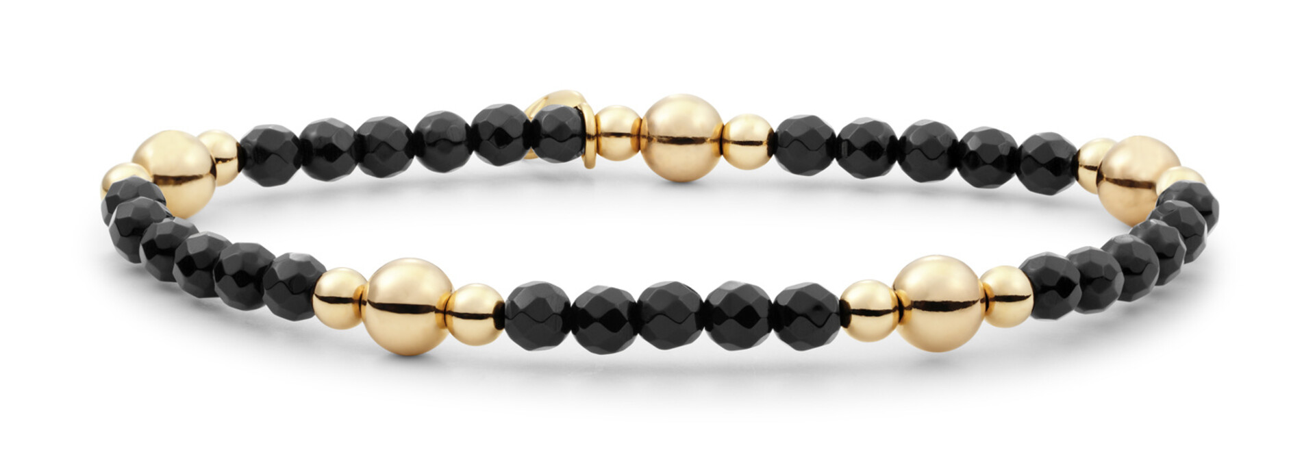 Armband Onyx Bold Mix Goudkleurig