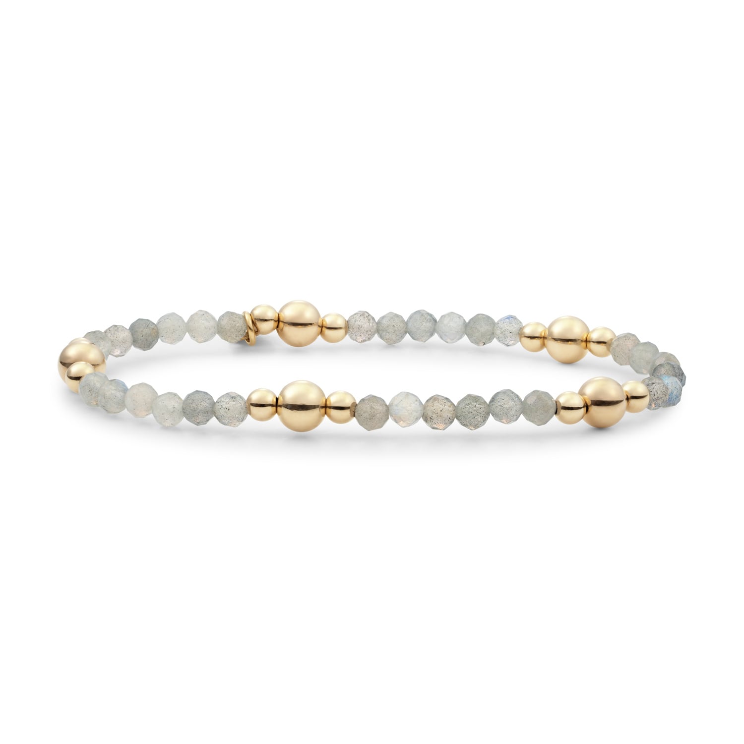 Armband Labradorite Bold Mix Goudkleurig-1