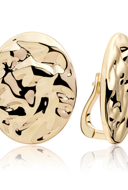 Oorbellen Fuse Push Back Earrings Goudkleurig