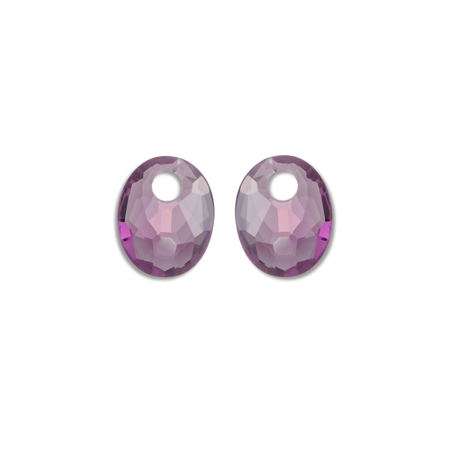 Oorbel Edelstenen Afterglow Aubergine Quartz-1