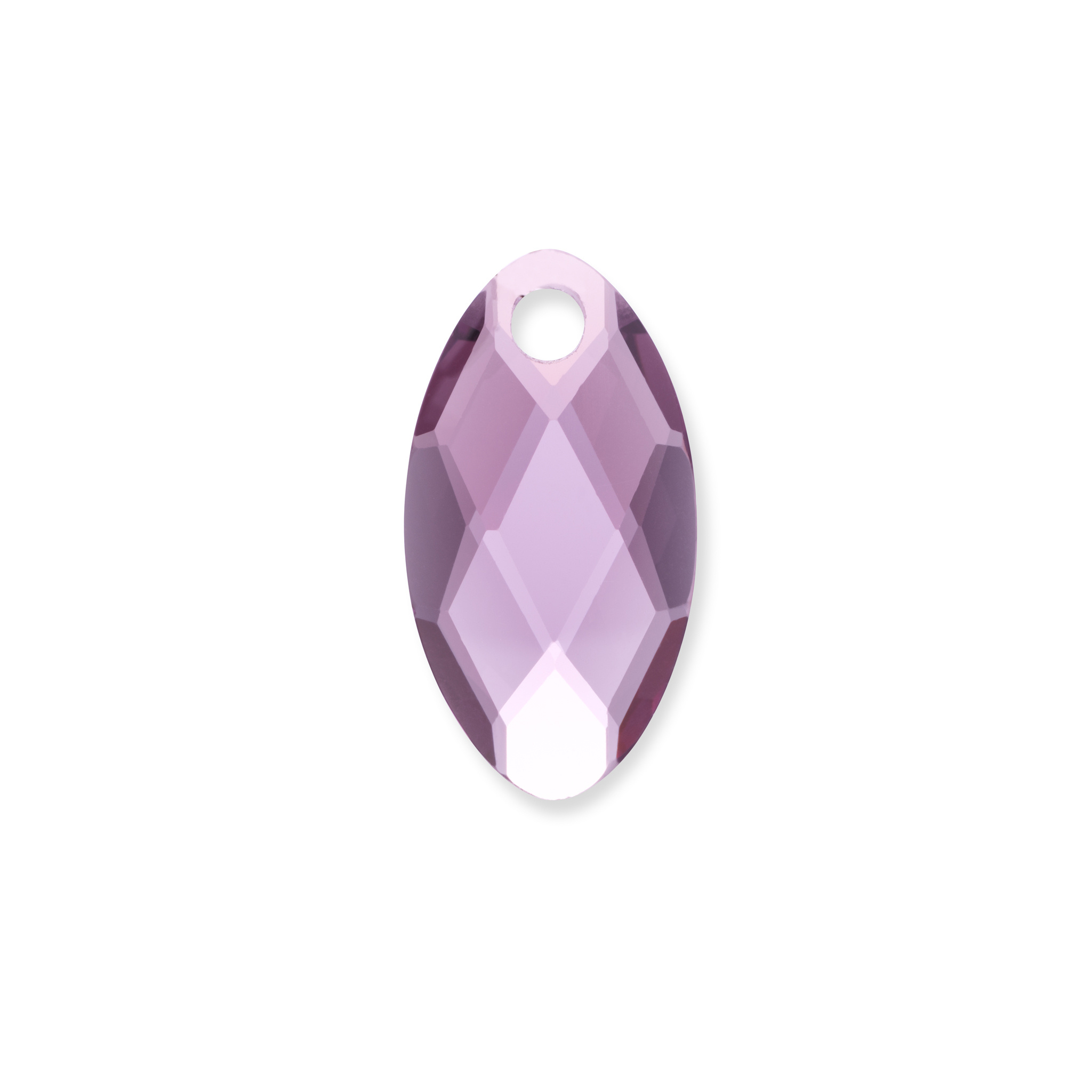 Hanger Edelsteen Leaf Aubergine Quartz-1