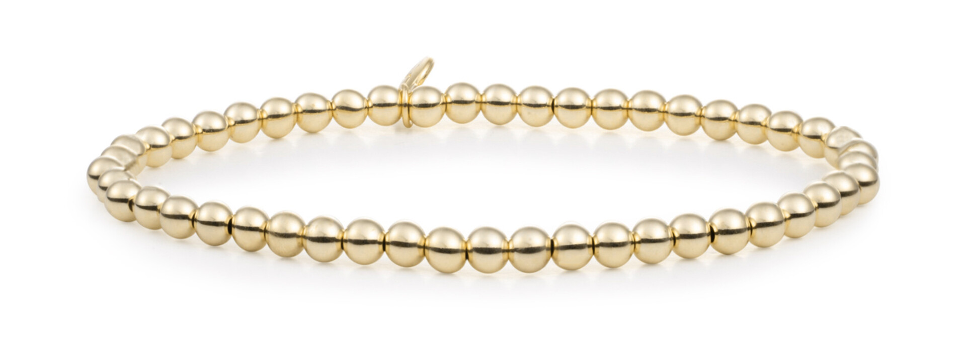 Armband Saturn Medium Goudkleurig - 4mm