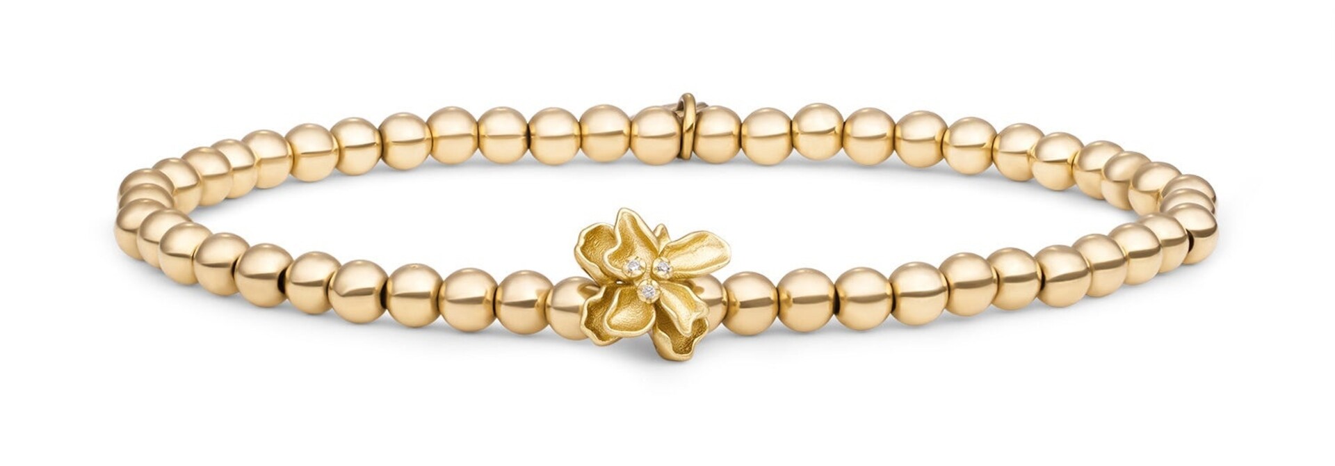 Armband Botanic Goudkleurig - Zirconia