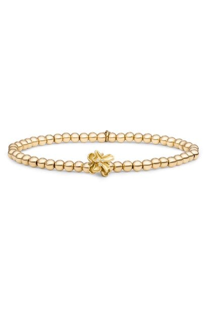 Armband Botanic Goudkleurig - Zirconia
