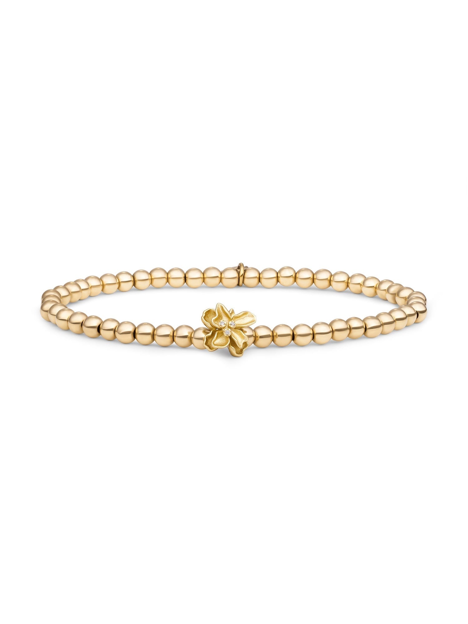Armband Botanic Goudkleurig - Zirconia-1