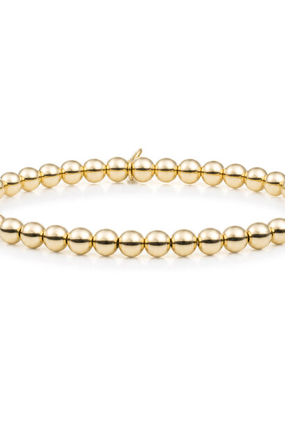 Armband Saturn Medium Goudkleurig - 5mm