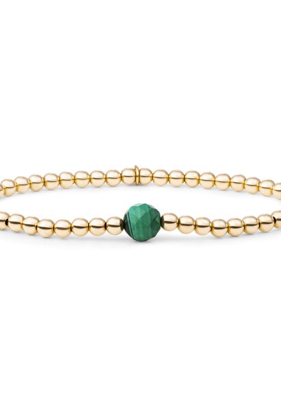 Armband Malachite Core Goudkleurig