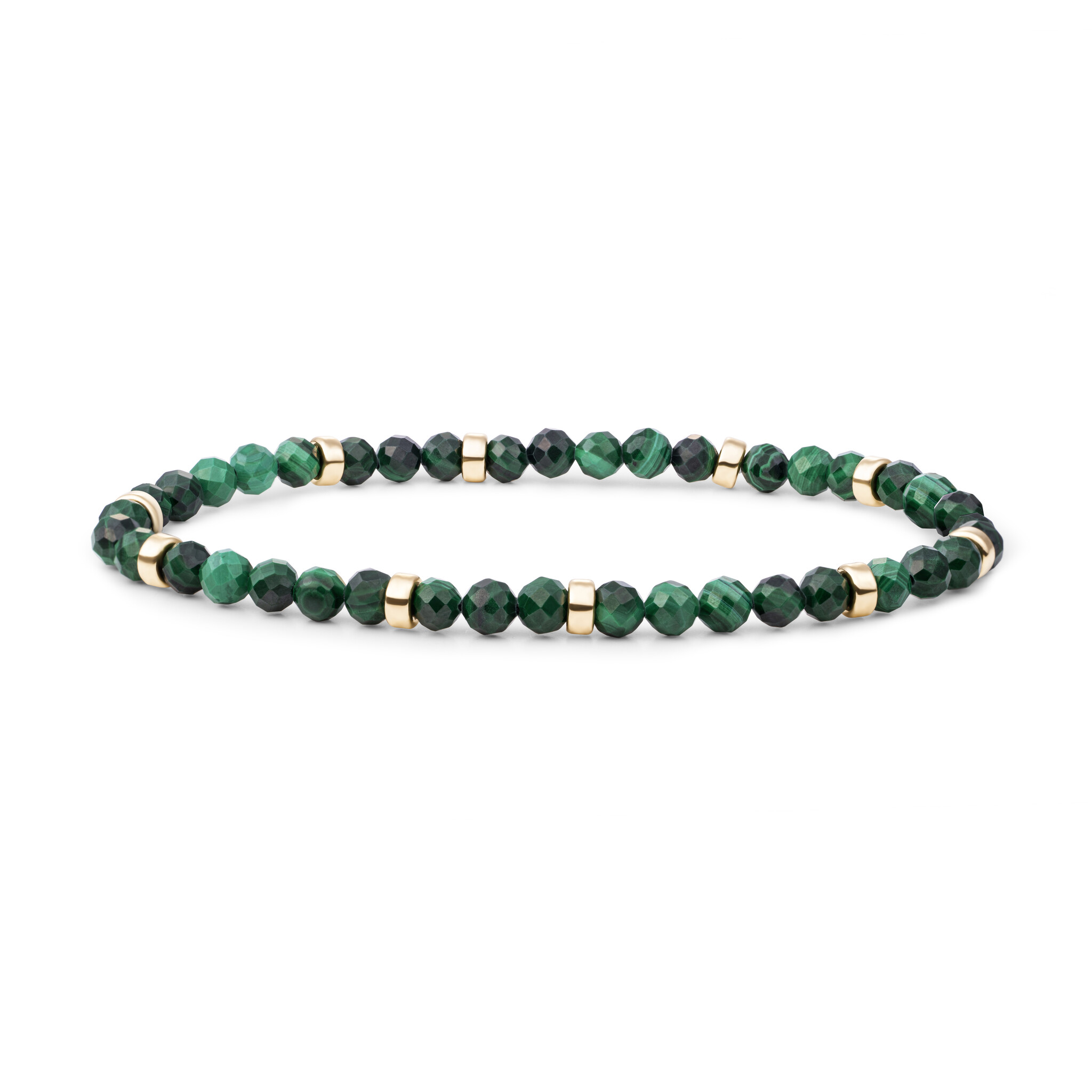 Armband Malachite Roundel Interstellar Goudkleurig-1