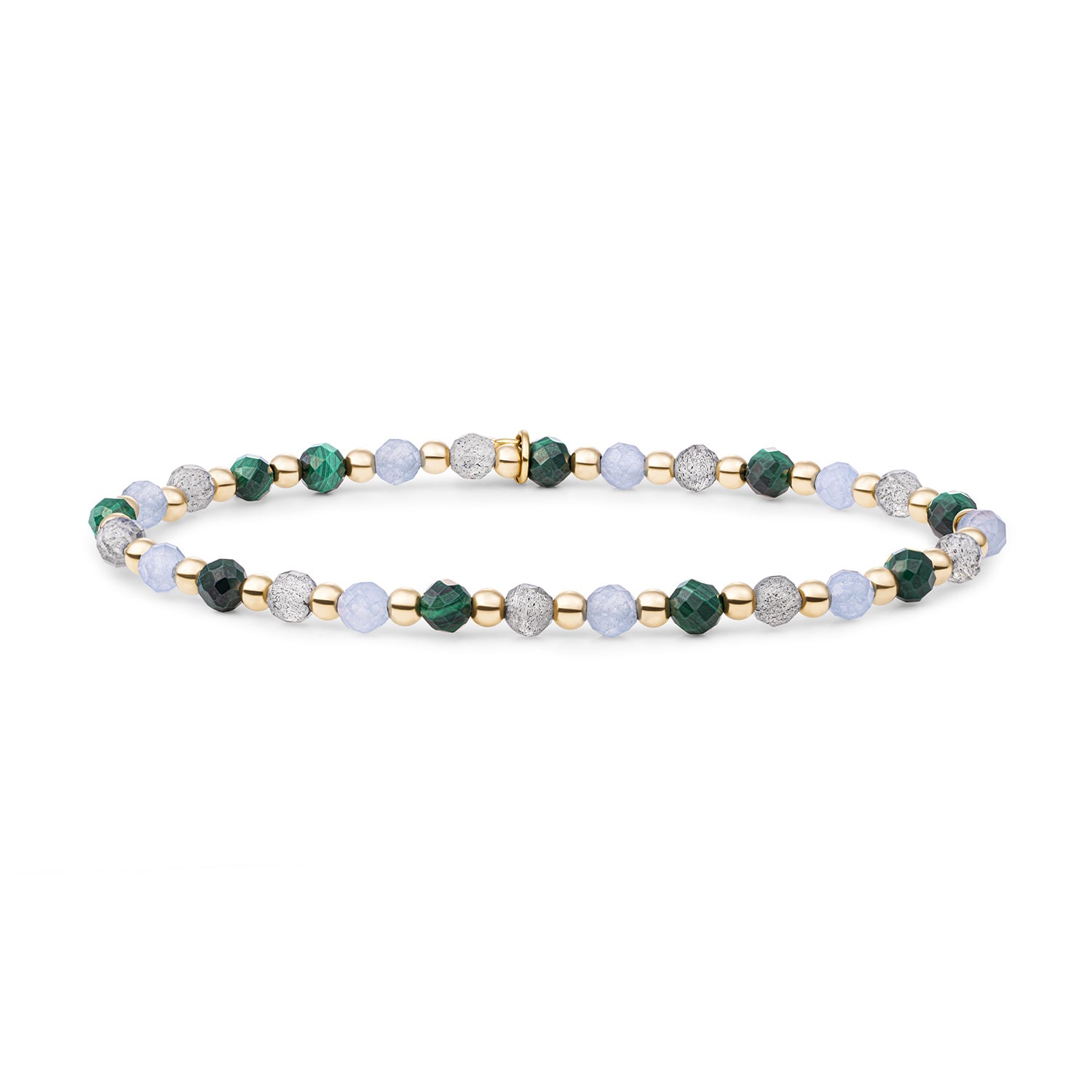 Armband Multi Gem - Evergreen Interstellar Goudkleurig - 3mm-1