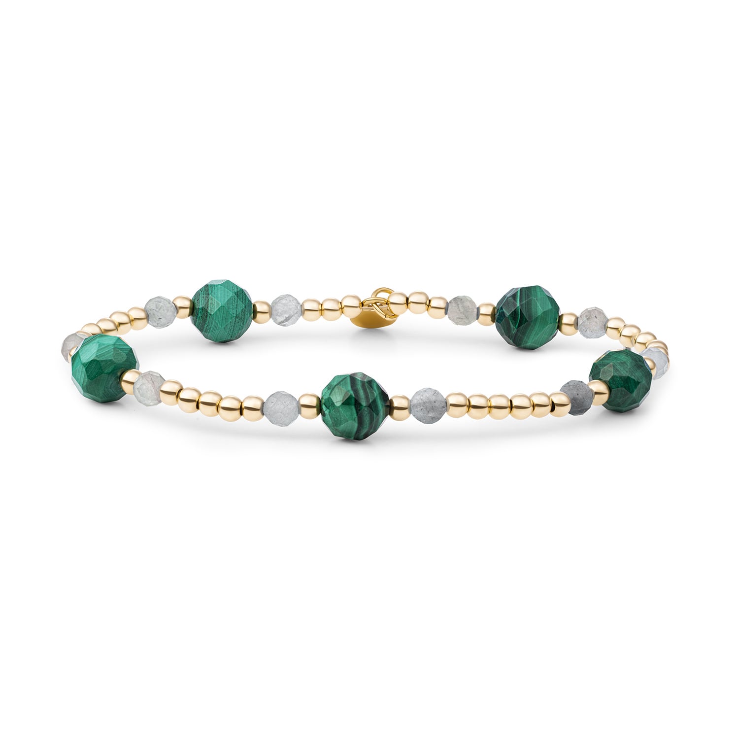 Armband Multi Gem - Evergreen Interstellar Goudkleurig - 8mm-1