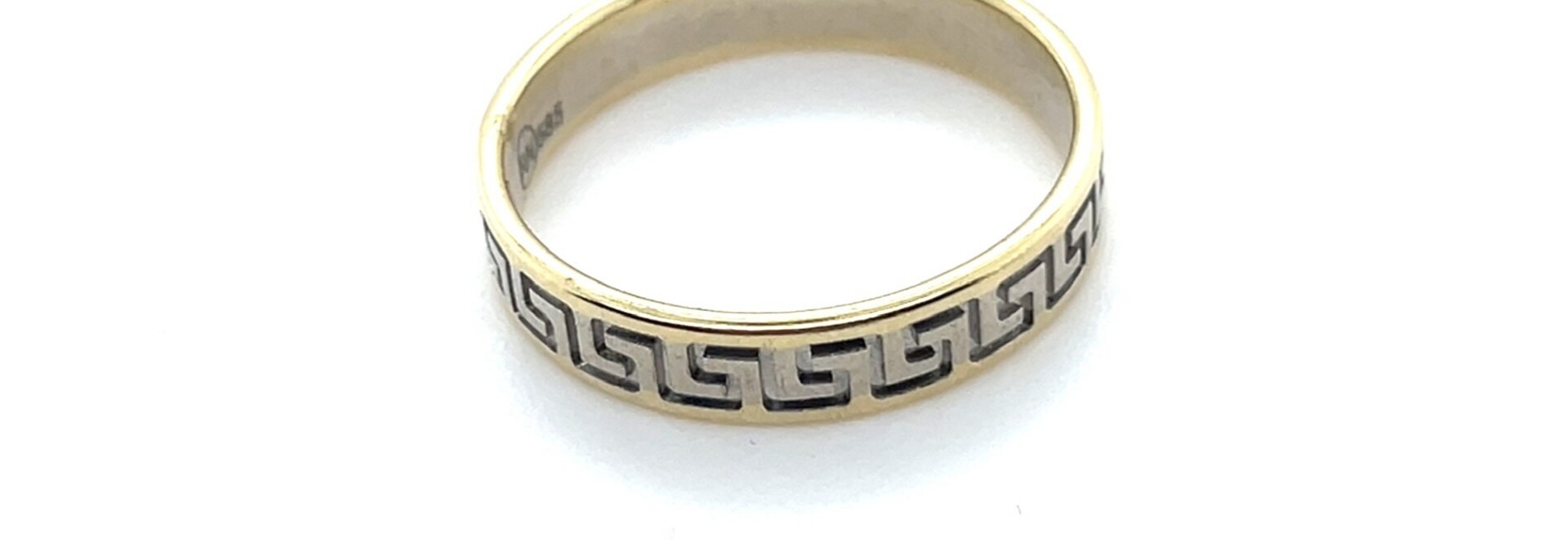 Ring Griekse meander