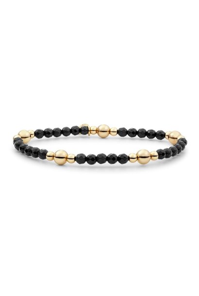 Armband Onyx Bold Mix Goudkleurig