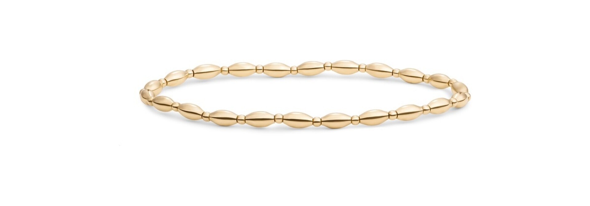 Armband Rice Mix Goudkleurig