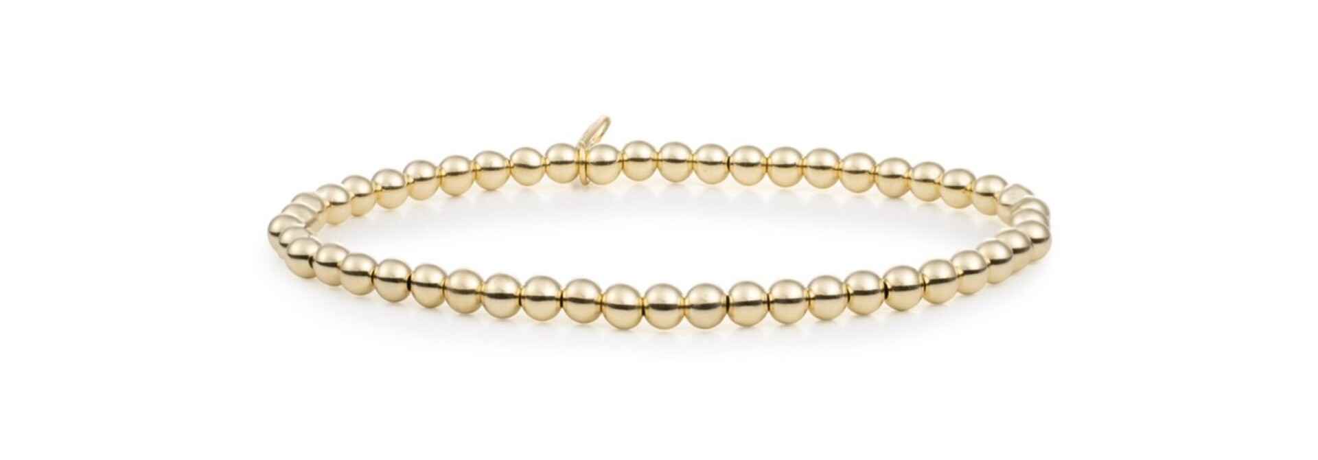 Armband Saturn Medium Goudkleurig - 4mm