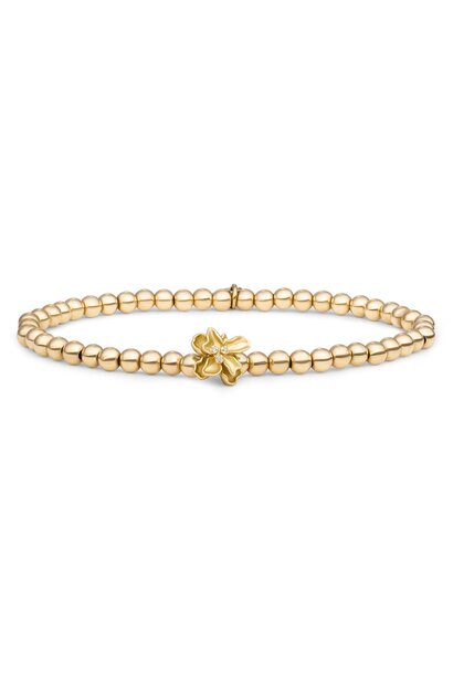 Armband Botanic Goudkleurig - Zirconia