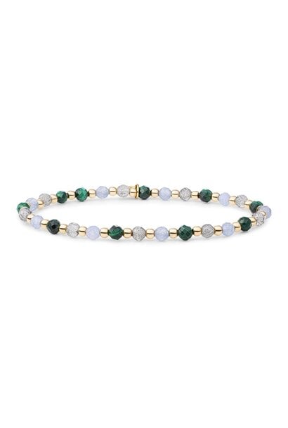 Armband Multi Gem - Evergreen Interstellar Goudkleurig - 3mm