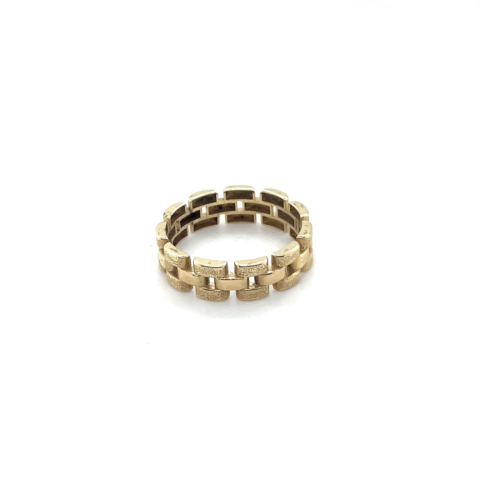 Ring roleksschakel diamond dust-1