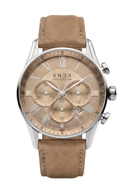 The Chief Beige Leder Khaki