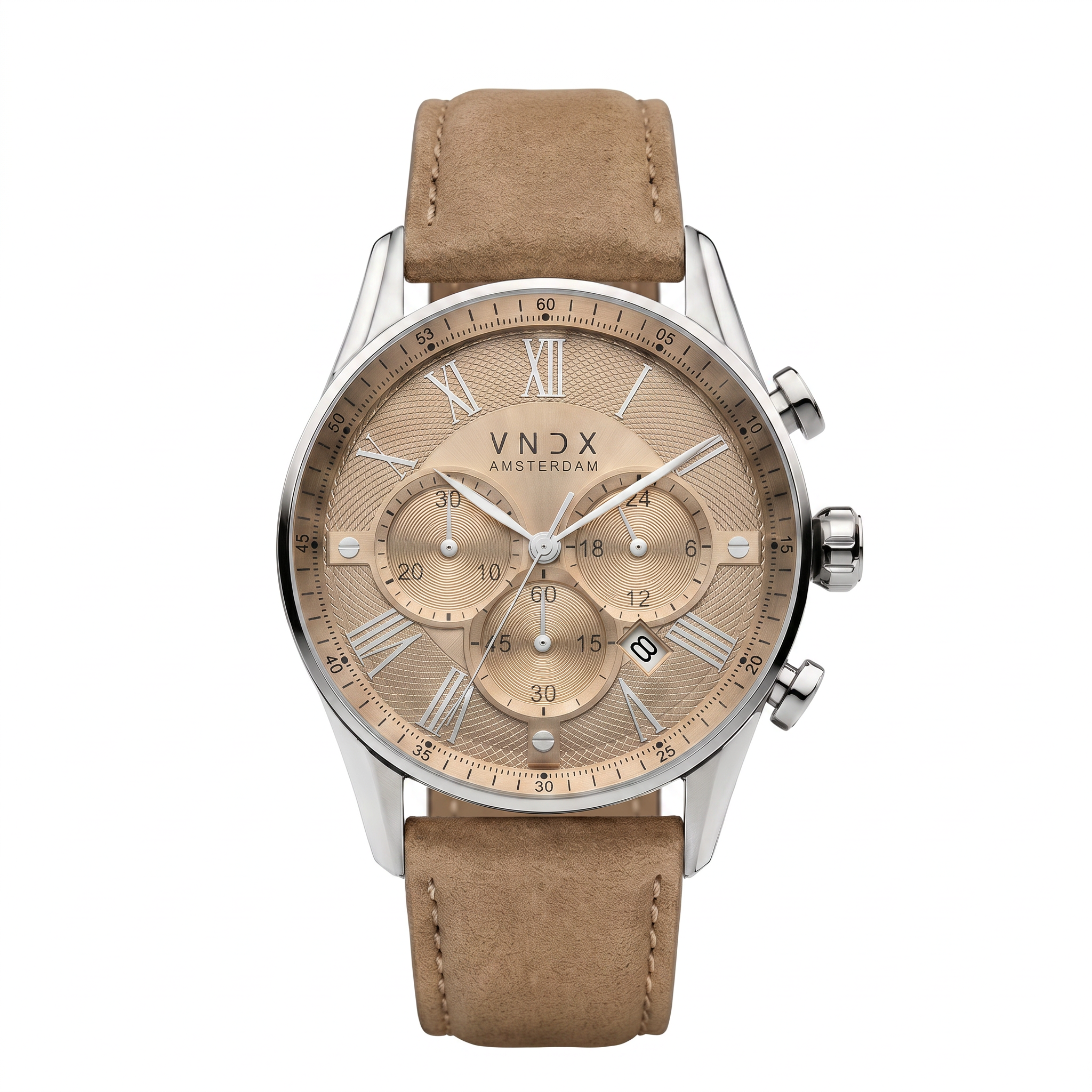 The Chief Beige Leder Khaki-1