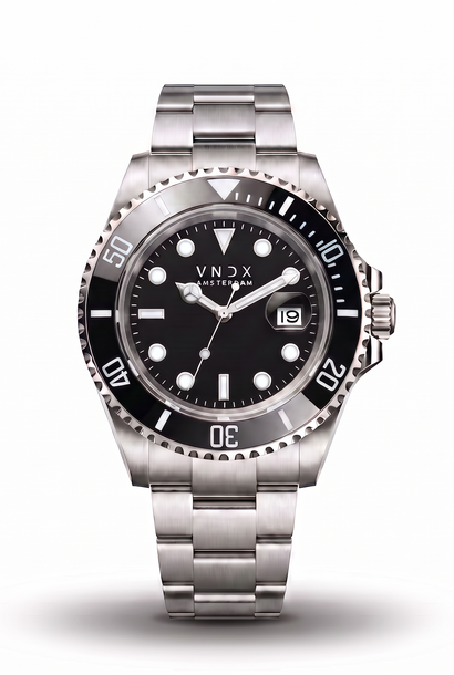 AMS. LXRY. Zilver Zwart
