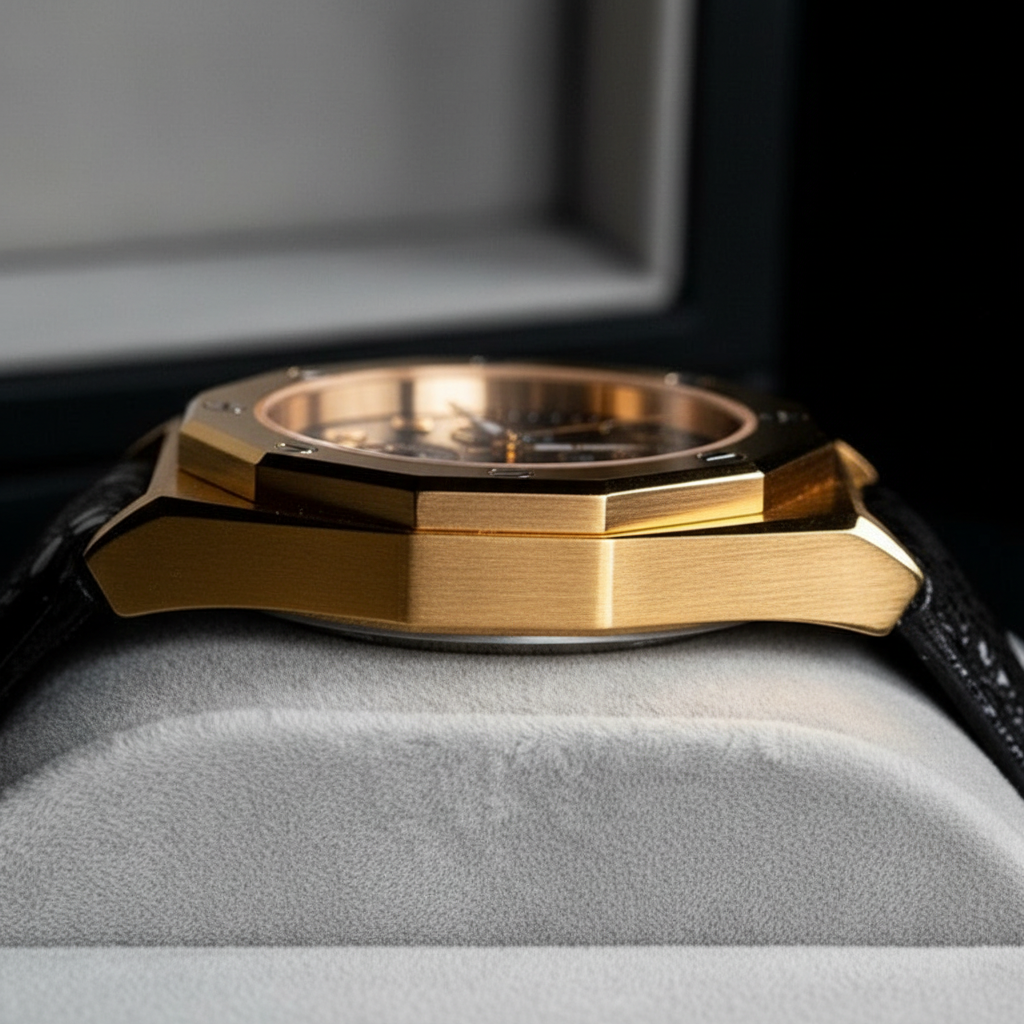 The One Snake Zwart Goud-3