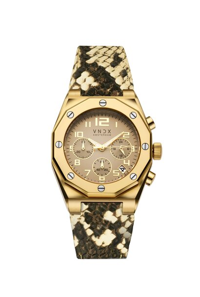 The One Snake Goud Beige