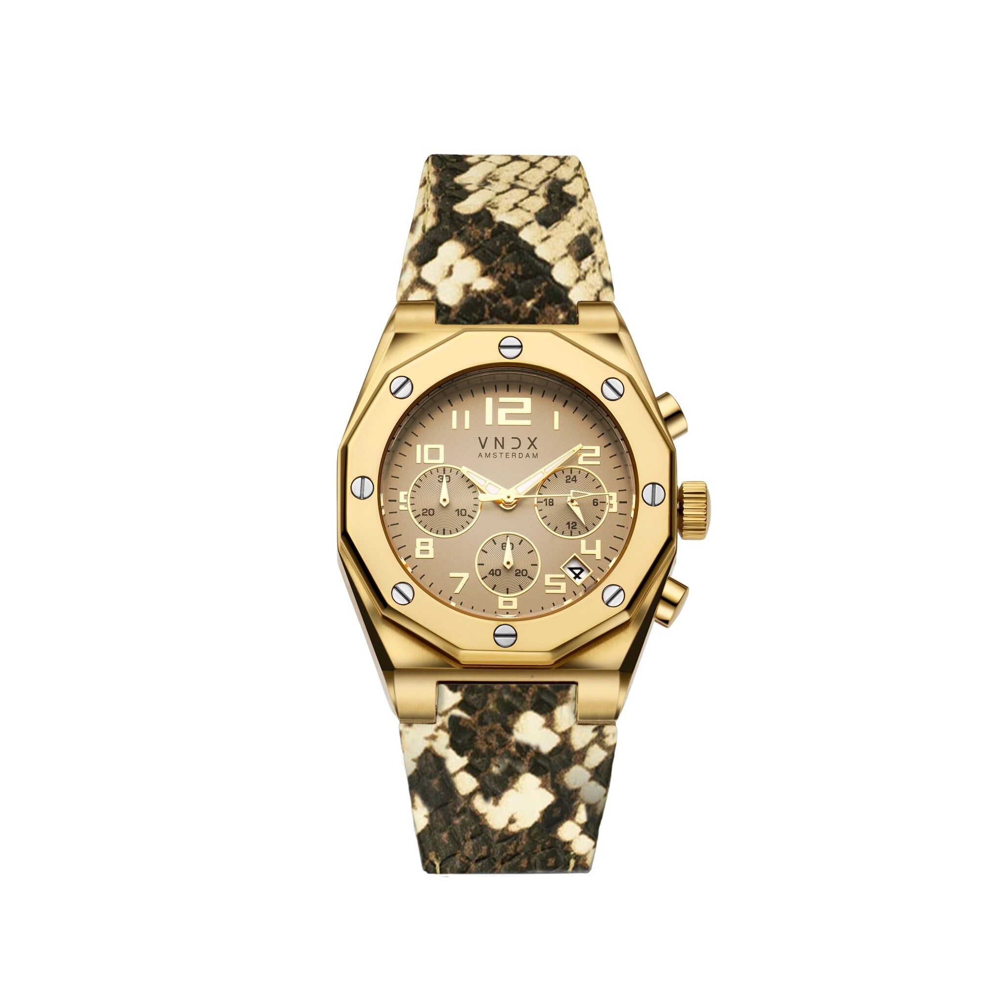 The One Snake Goud Beige-1