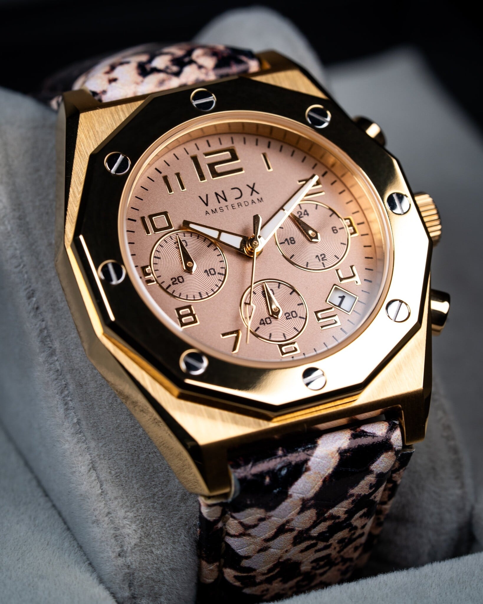 The One Snake Goud Beige-2