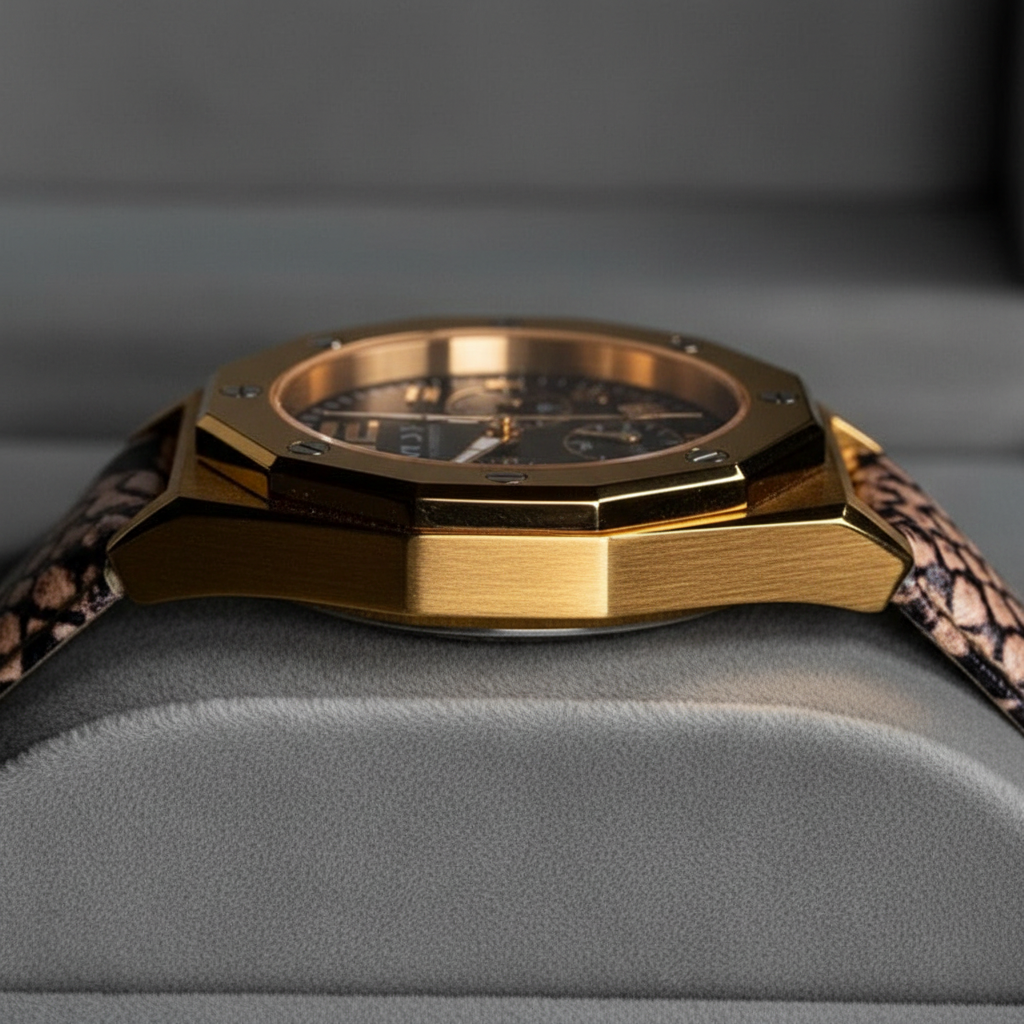 The One Snake Goud Beige-3