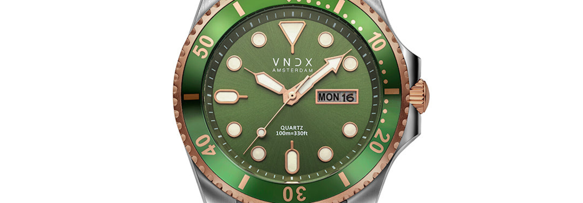 AMS. LXRY. Rose Zilver Groen