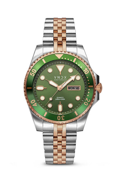AMS. LXRY. Rose Zilver Groen