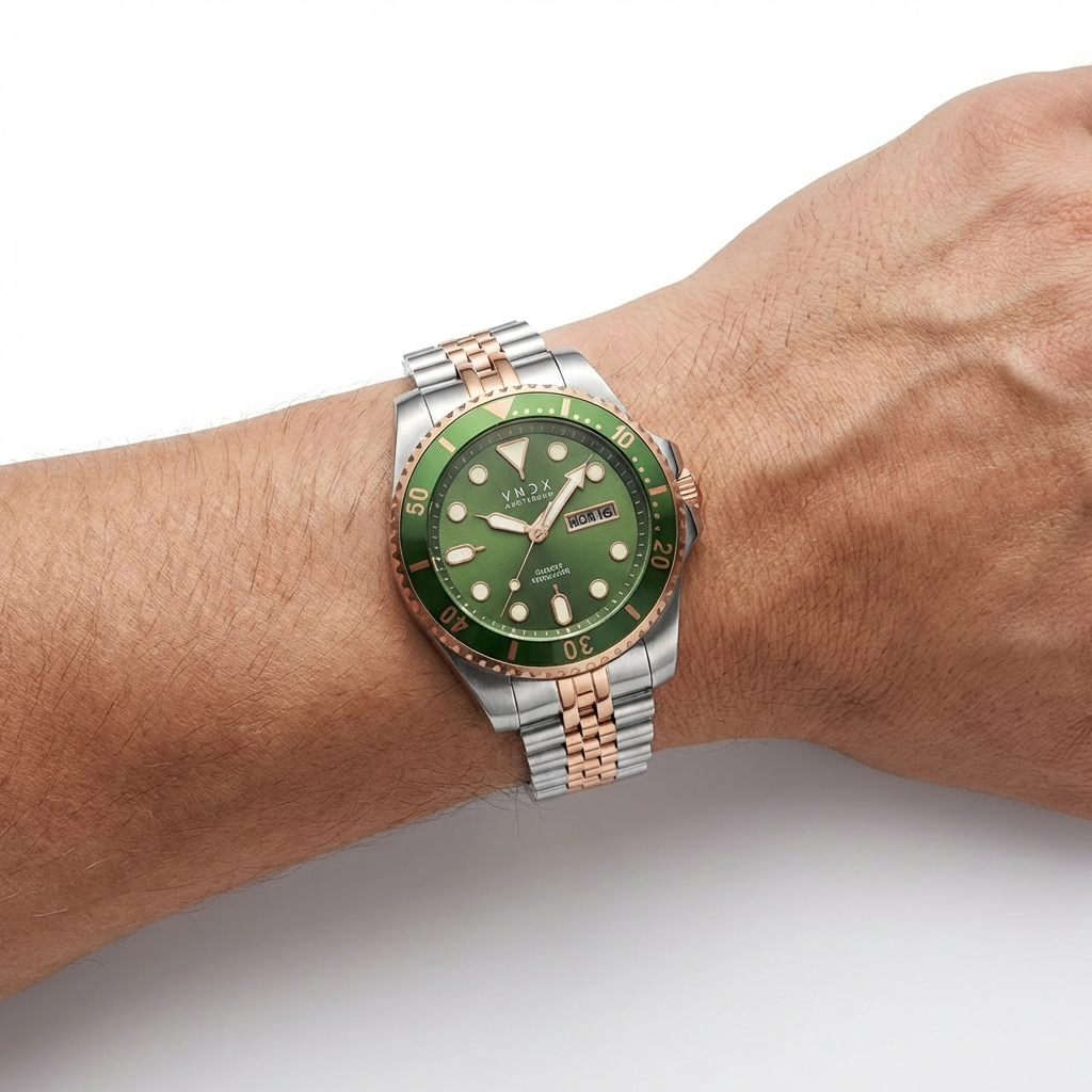 AMS. LXRY. Rose Zilver Groen-4