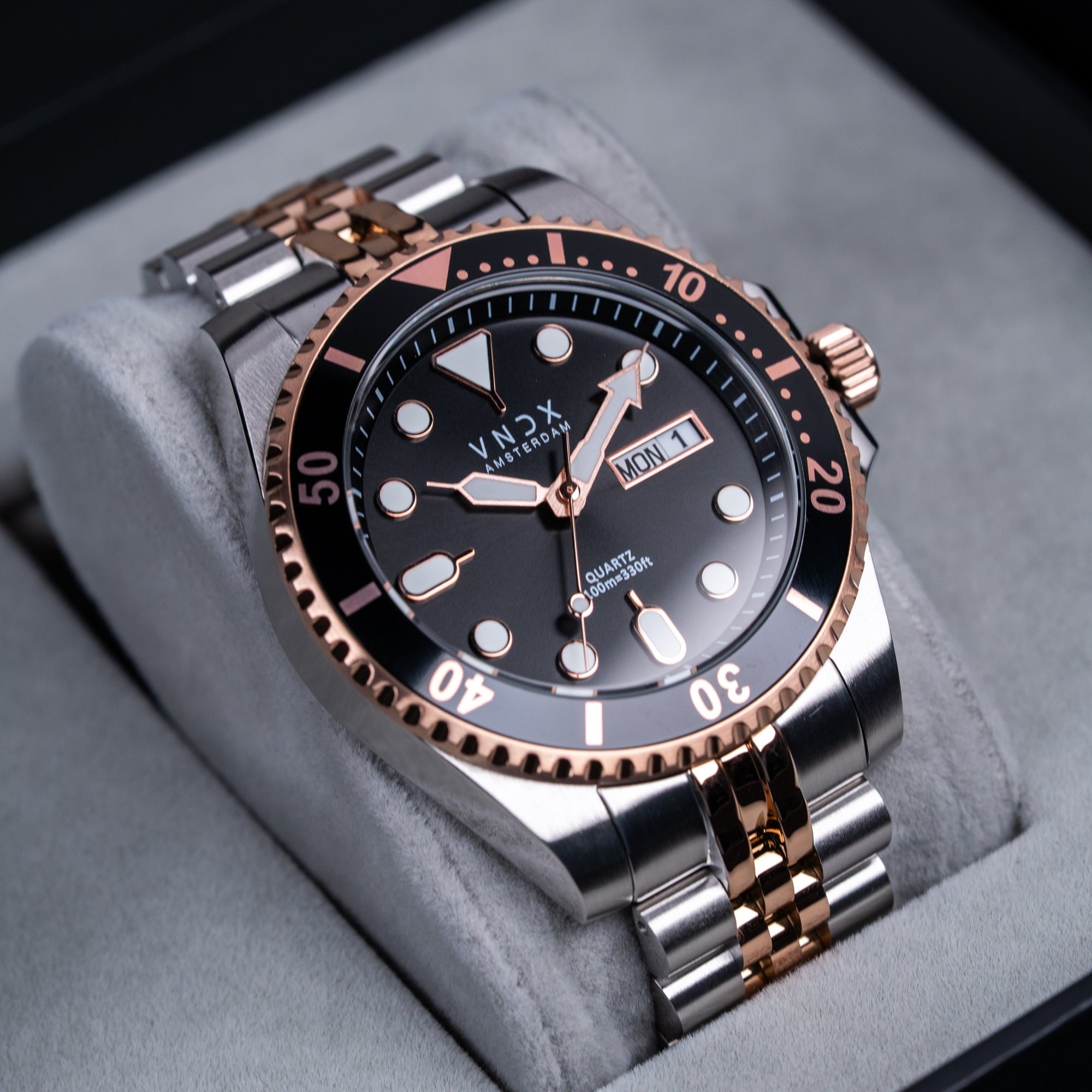 AMS. LXRY. Rose Zilver Zwart-2