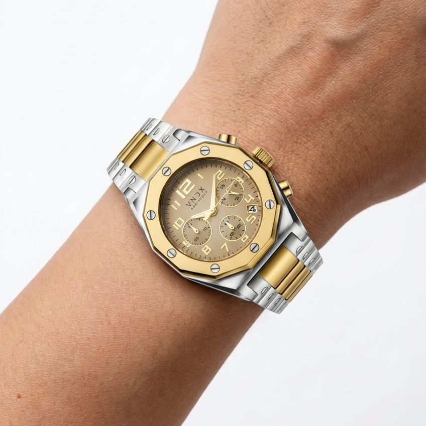 The One Goud Zilver Beige-4