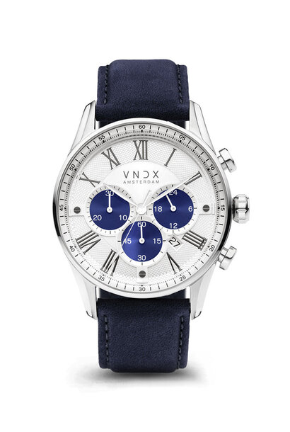 The Chief Two-Tone Leder Blauw