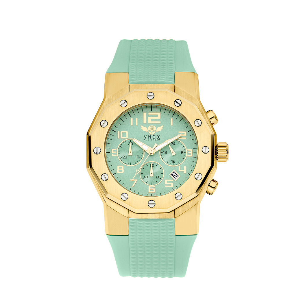 Ibiza Rebel Goud Turquoise-1