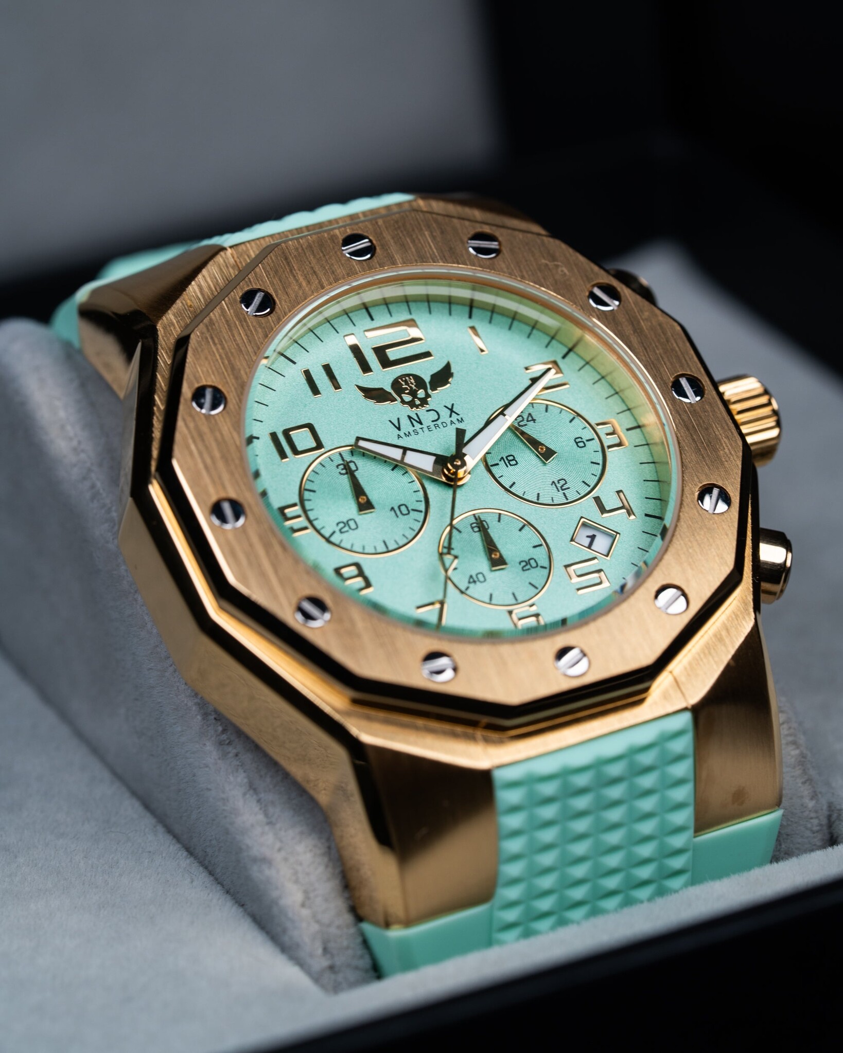 Ibiza Rebel Goud Turquoise-3