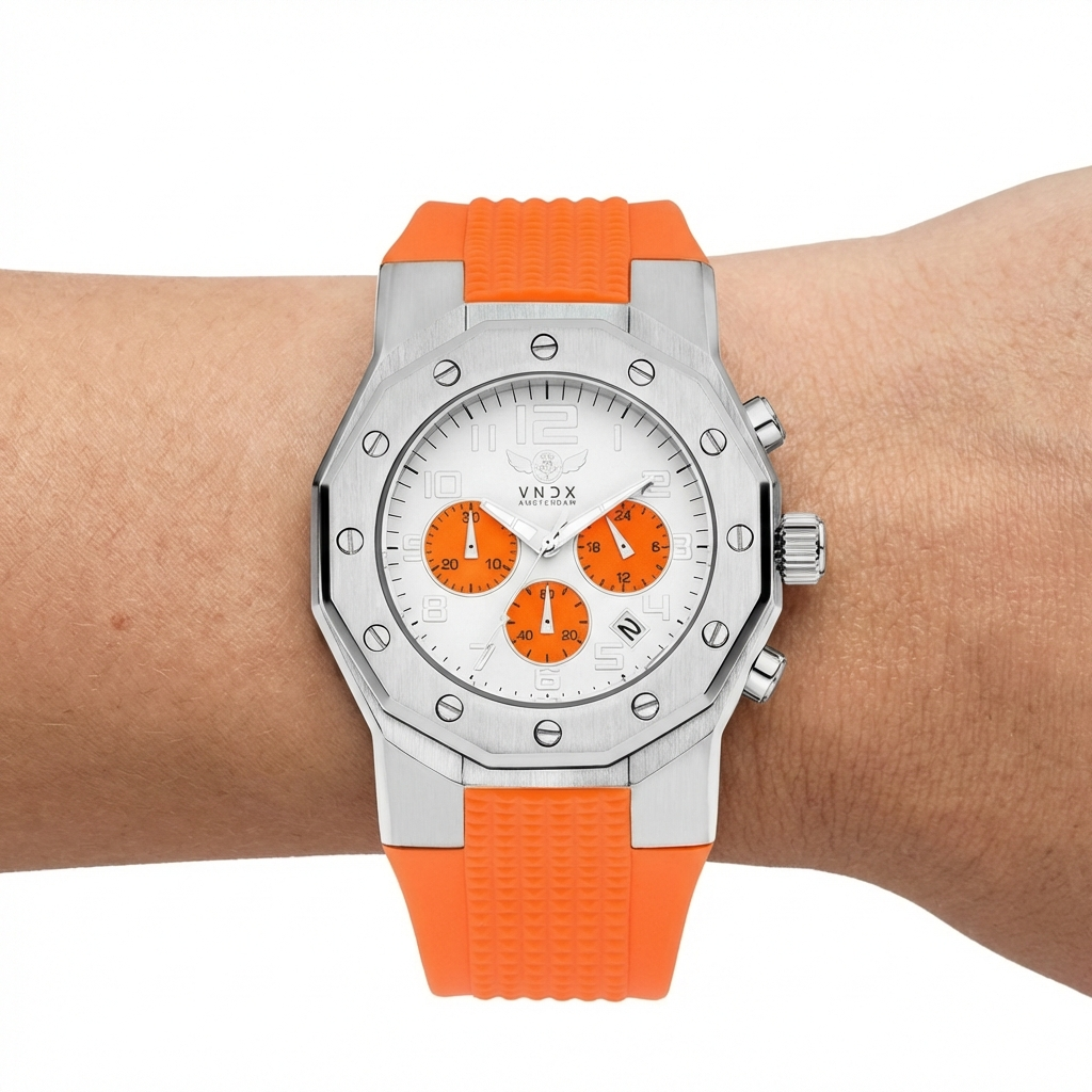 Ibiza Rebel Two-Tone Zilver Oranje-7