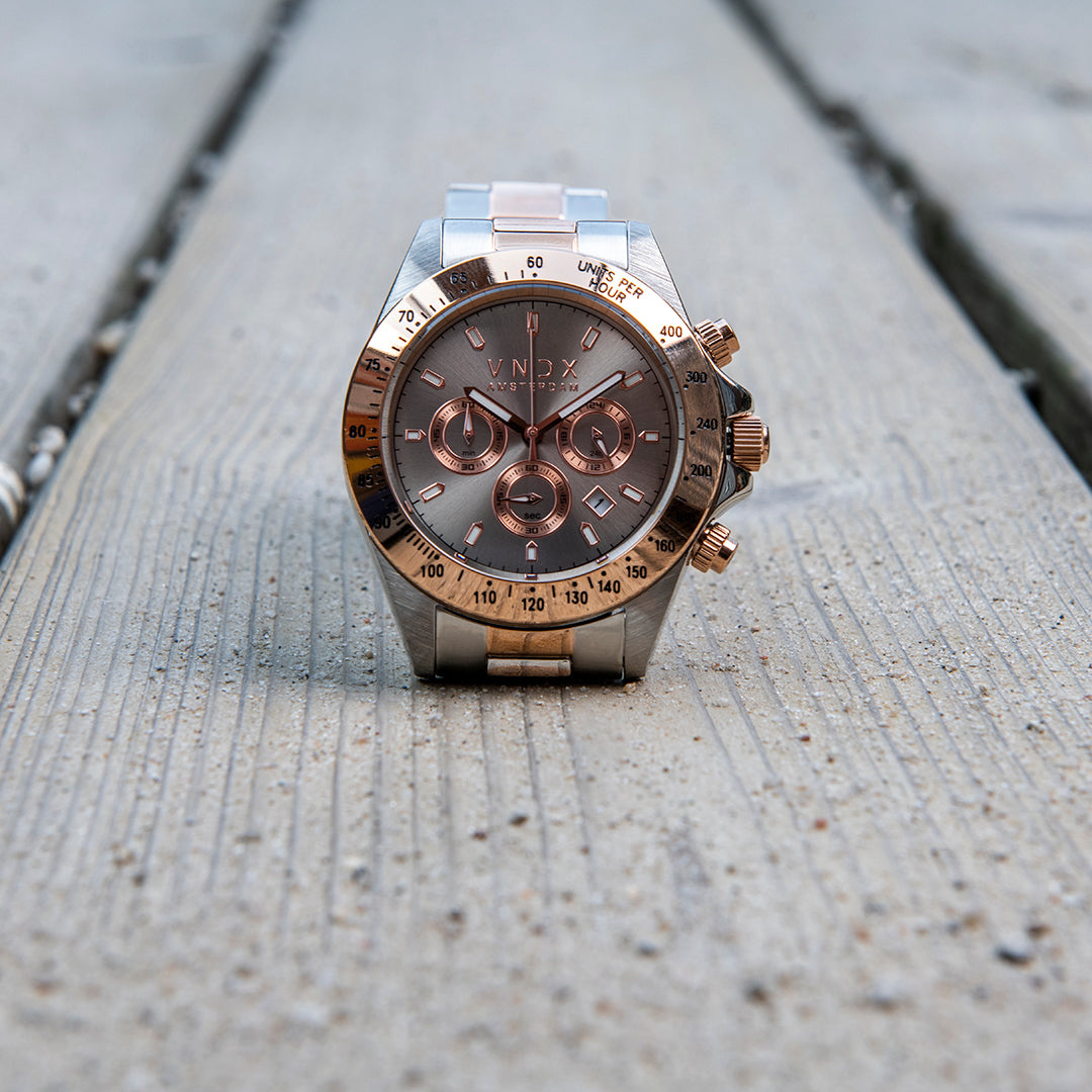 Power Babe Big Two-Tone Rosé Grijs-2