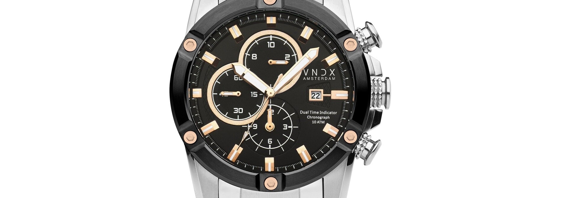 Young Rebel Big Boy Staal Zilver Zwart