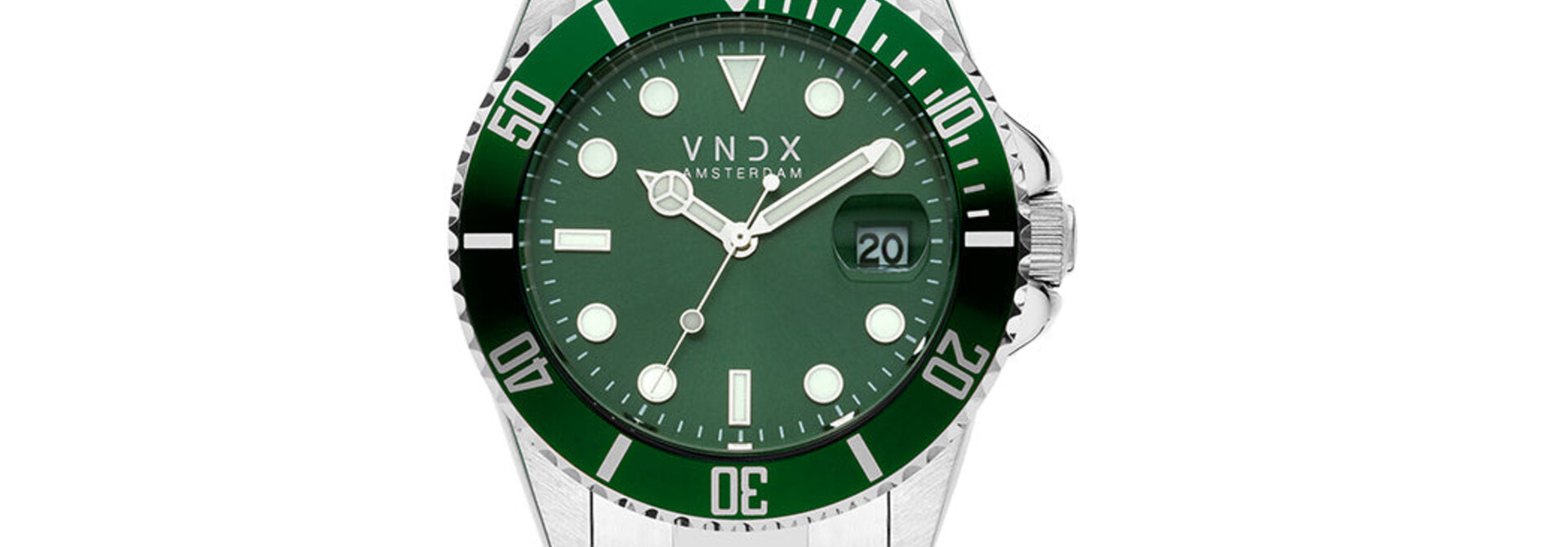 AMS. LXRY. Staal Zilver Groen