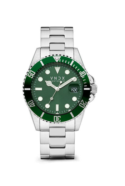 AMS. LXRY. Staal Zilver Groen