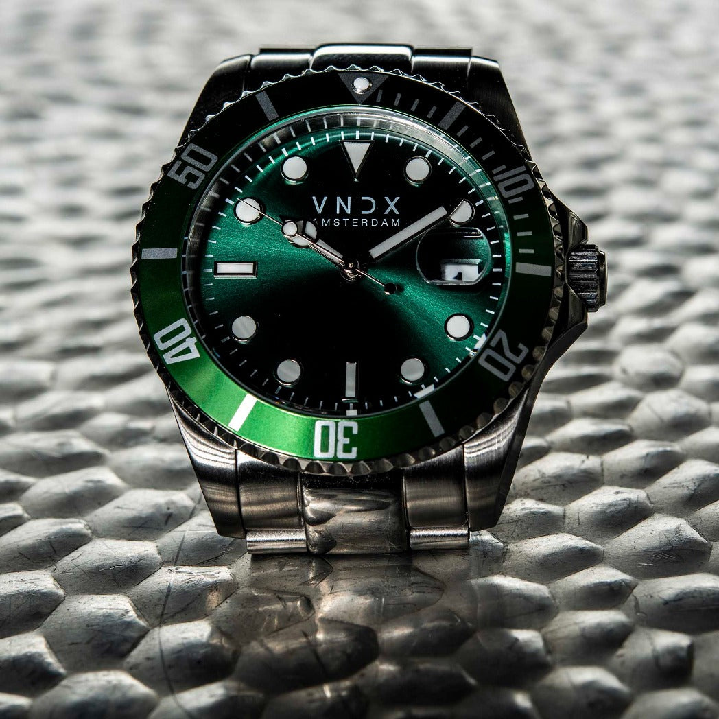AMS. LXRY. Staal Zilver Groen-3