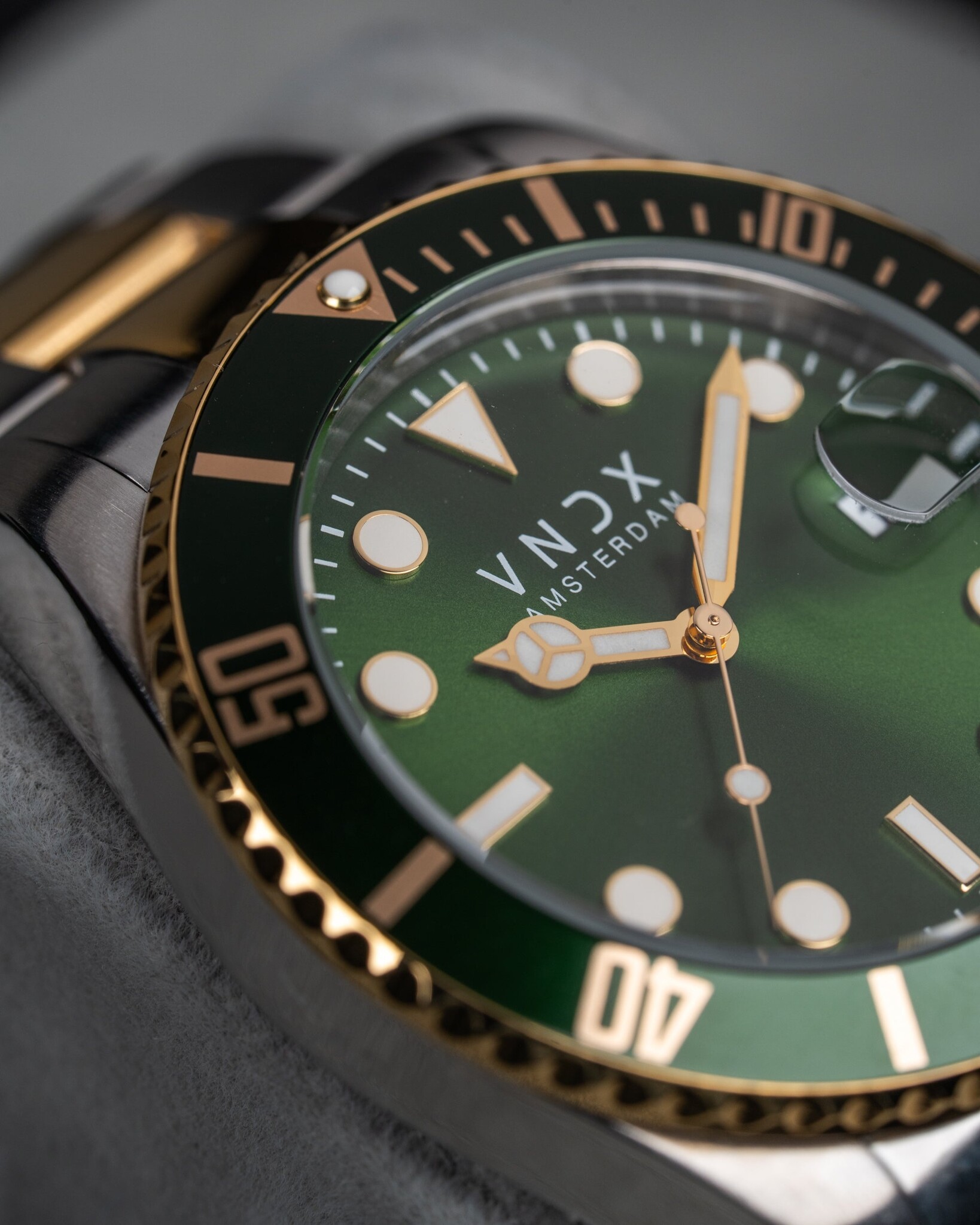AMS. LXRY. Staal Goud Zilver Groen-5