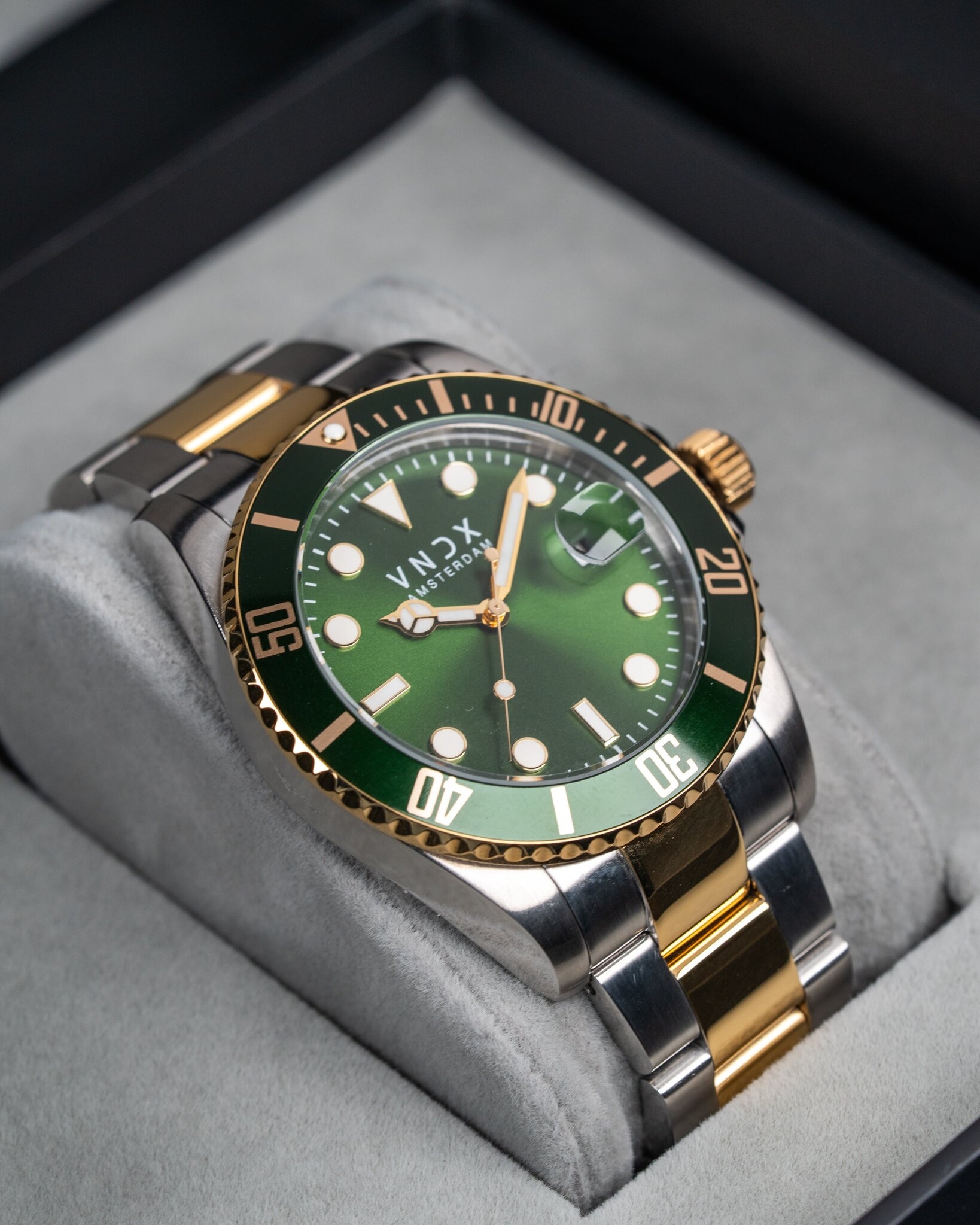 AMS. LXRY. Staal Goud Zilver Groen-6