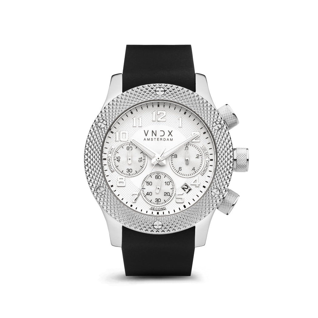 Rocky Rebel XL zilver wit-1